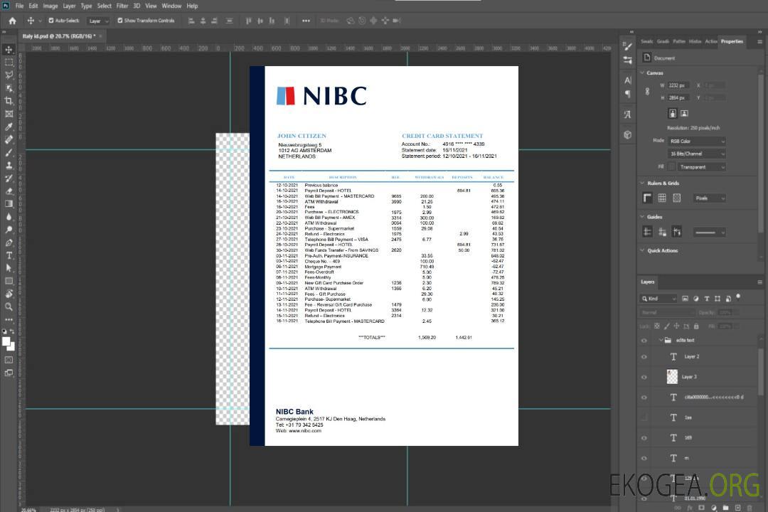 Banque NIBC des Pays-Bas template Banque NIBC des Pays-Bas template